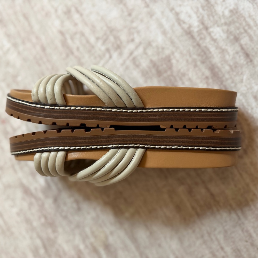 Madewell Women's Charley Strappy Slide Sandals - Picture 3 of 5